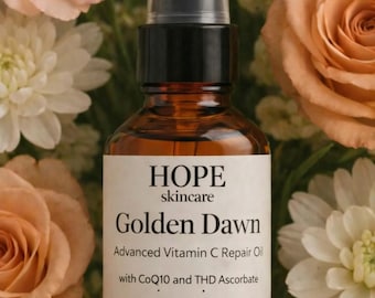Golden Dawn Advanced Vitamin C Repair Oil with CoQ10 and THD Ascorbate