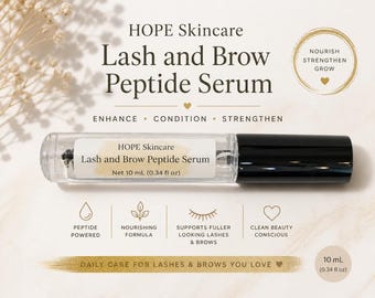 Lash and Brow Peptide Serum Eyelash Eyebrow Conditioner