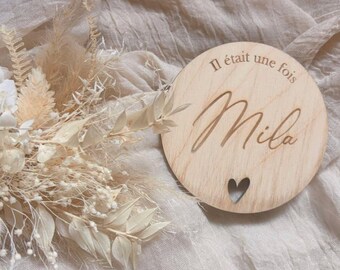 Carte prénom personnalisée naissance