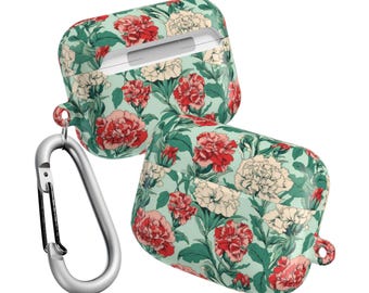 Floral AirPod Case: Polycarbonate Flower Design Cover