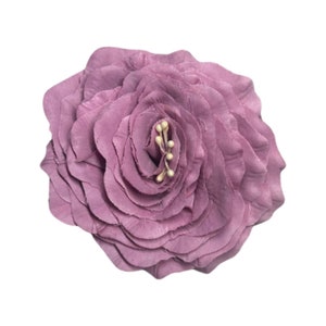 Flower Brooch Pin,  Purple Flowe, Bride Flower Badge, Wedding Flower Brooch, Botanical Brooch, Blossom Badge, Church Flower Pin