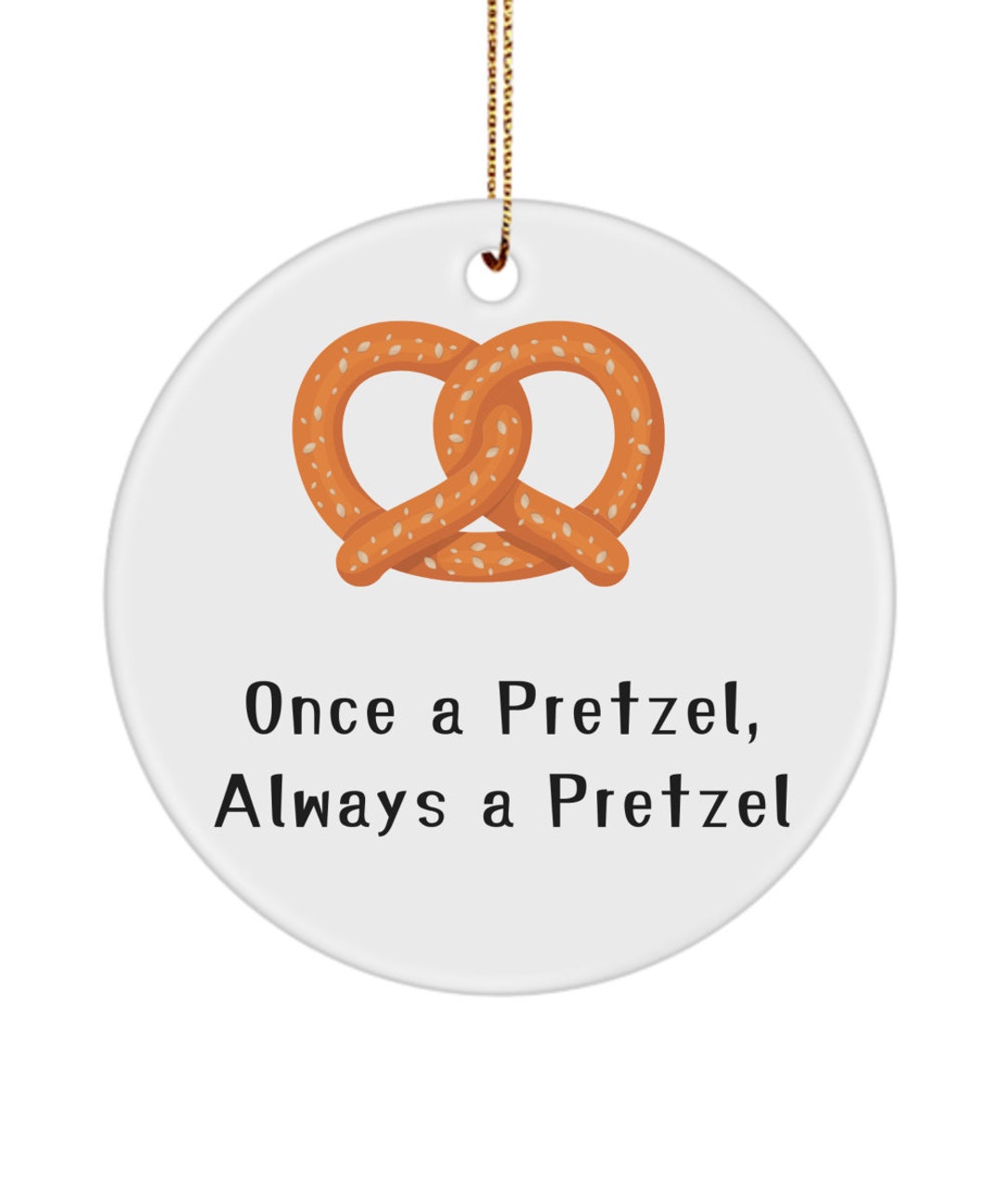 Freeport Pretzel Ormament, Freeport Pretzel Christmas, Freeport Pretzel