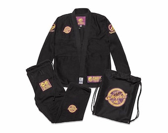 BJJ Gi Shoyoroll Batch 83 Mamba Competitor jiu-jitsu Uniform 450 GSM With Bag