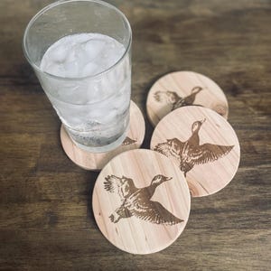 Duck Coasters - Wooden Coasters - Drink Coasters