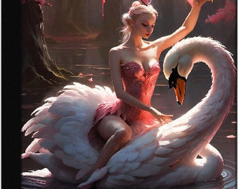 Woman, Ballerina on a Swan