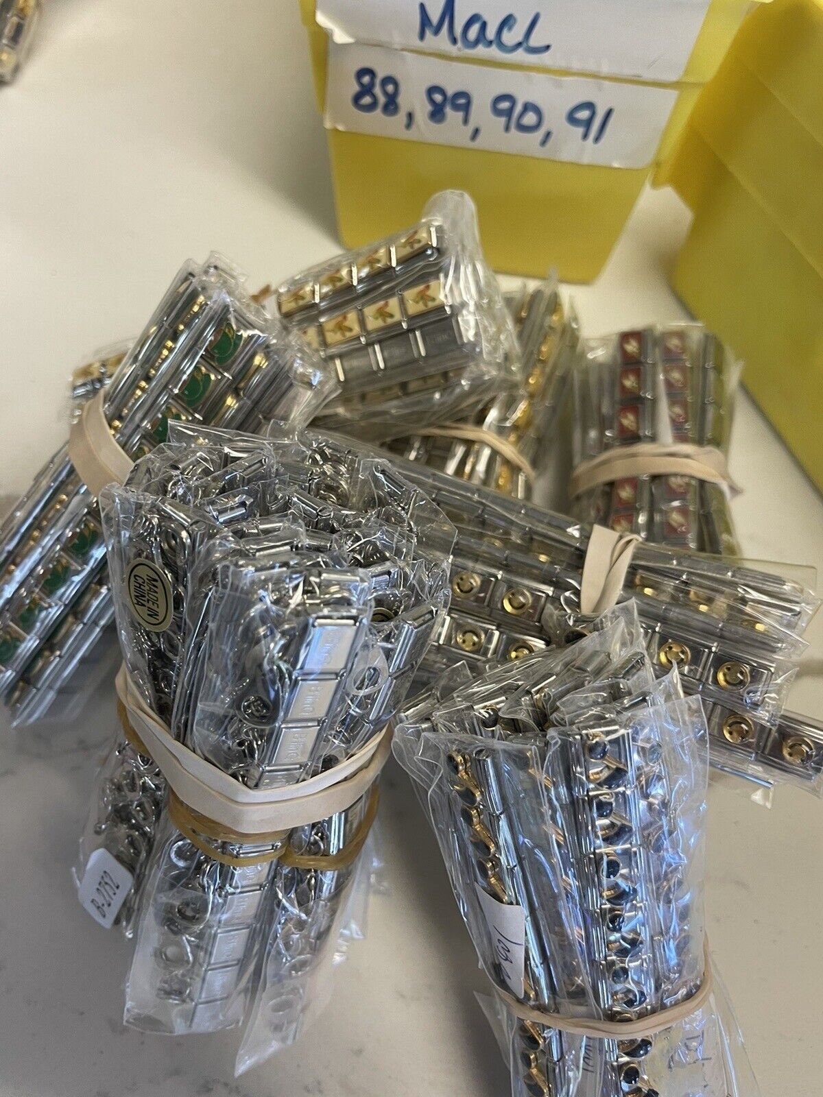 1000 Pieces Italian Charm Bracelet Links 9mm Wholesale LOT. Etsy