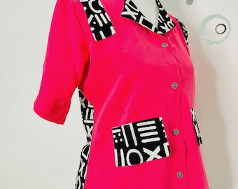 Ankara two-piece set, Ankara African print Shirt and shorts,