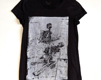Large top | swords and skeleton