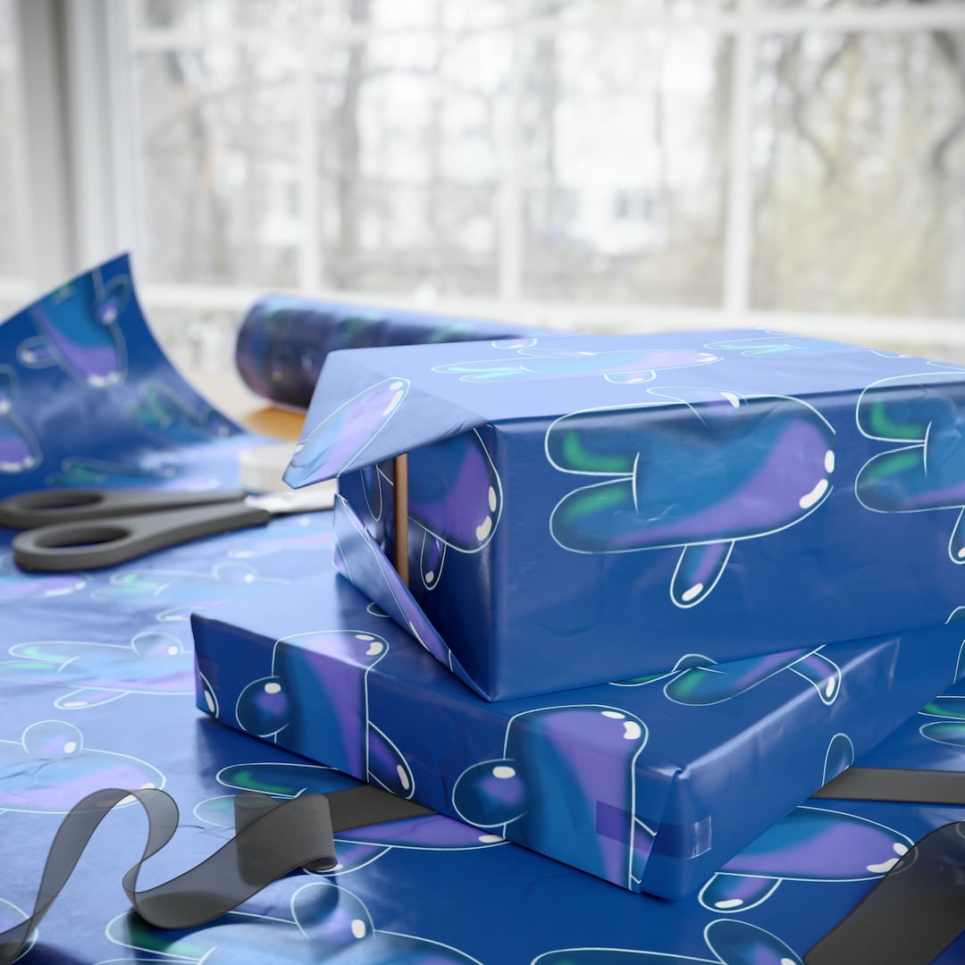 Spongebob Themed Wrapping Paper Set Premium Quality Gift Wrap Etsy