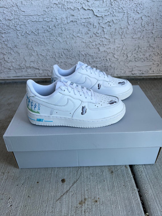 Floral print hot sale air force ones
