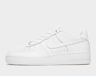 Hand Painted Custom Air Force 1 Sneakers Cherry Abstract Design, Unique