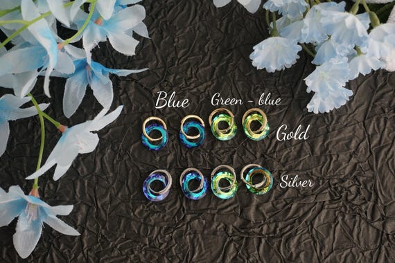 Blue Link Earrings • Zicorn Hoop Earrings,link's Earrings