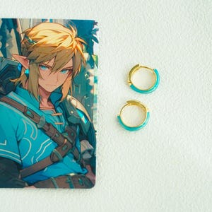 Glow in Dark Link Earrings,hoop Earrings,link's Earrings Cosplay ...