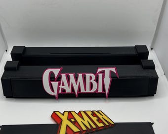 Interchangeable Comic Slab Display Stand | Graded Comic Holder with Custom Nameplate