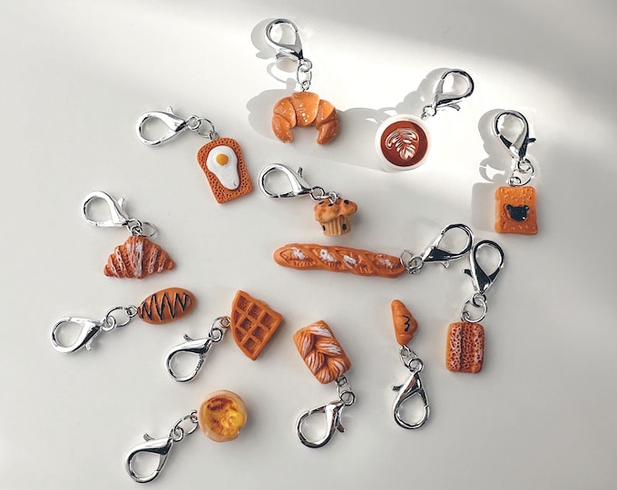 Pastry Stitch Markers: Knitting and Crochet Progress Keepers