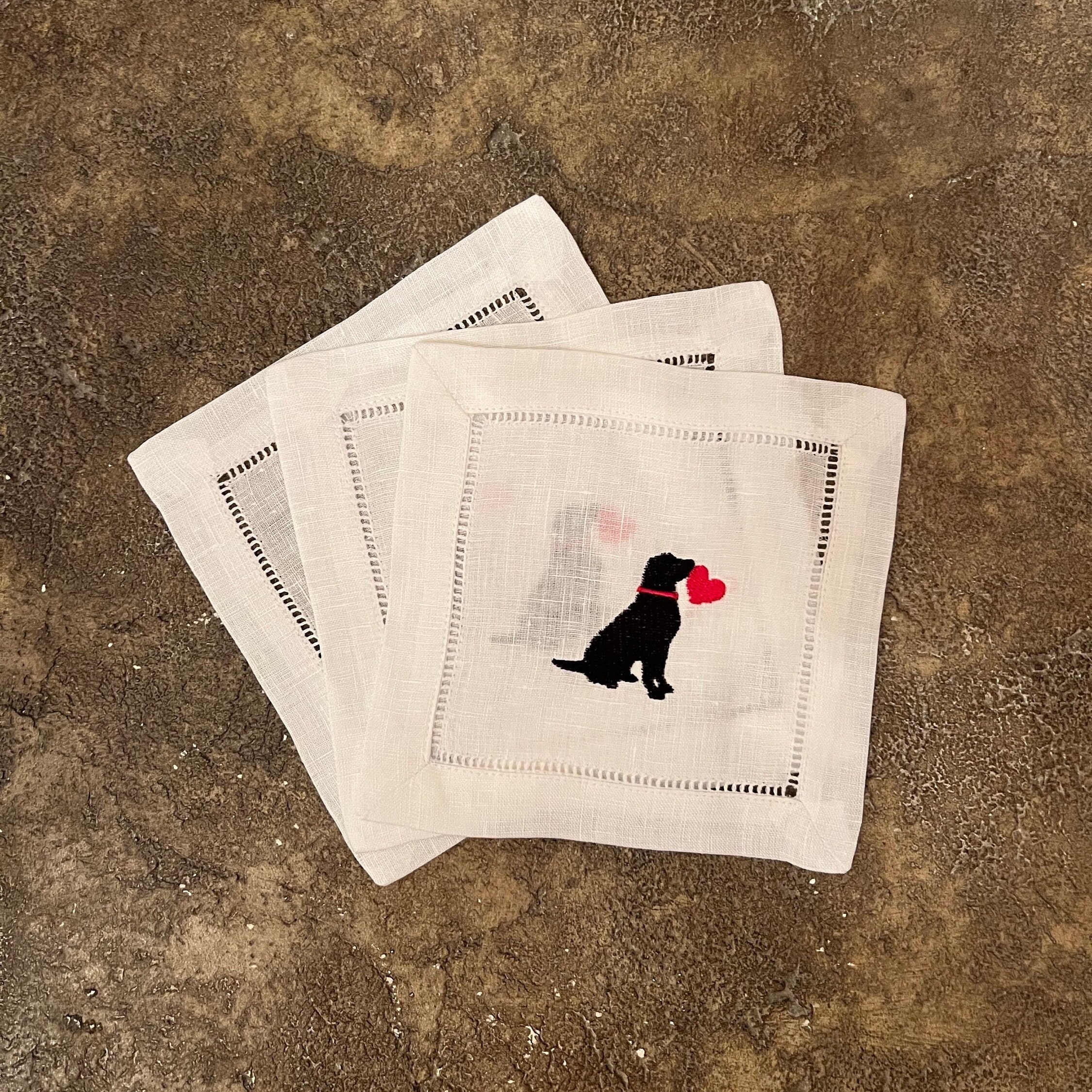 Labrador Linen Labrador Linen Cocktail Napkins - Etsy