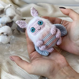 Amigurumi Moth Crochet Pattern – Cute Insect Plush Toy PDF, DIY Soft Moth Toy, Unique Bug Crochet Pattern, Handmade Insect Toy Tutorial
