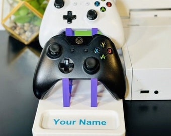 Personalized Universal Controller Stand: Custom Gamertag
