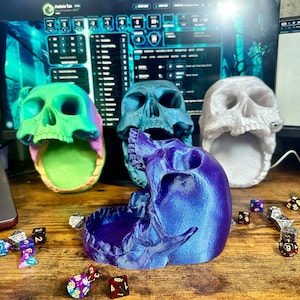 Skull Dice Tower | Skull Dice Tower For D&D | Dice Tower | Scary Dice Tower | Awesome Dice Tower | Role Playing Dice Tower | Cool Dice Tower