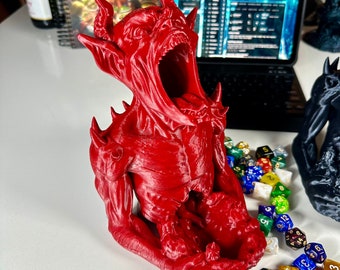 3D Printed Imp Dice Tower: D&D Tabletop Gaming