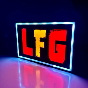 Deadpool Light Box | Deadpool 3 LFG Light Box | Deadpool and Wolverine Light Box | Funny Super Hero Light Box | 3d Printer Light Box