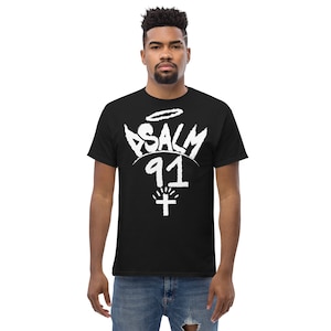 Psalm 91 Klassiek heren-T-shirt
