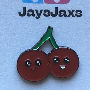 Cherries Enamel Pin