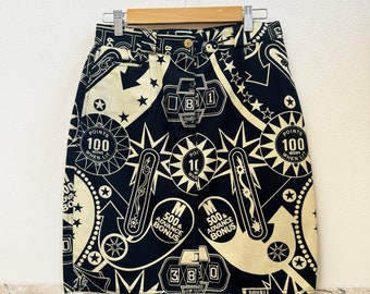 Gonna corta Moschino Jeans vintage Pinball