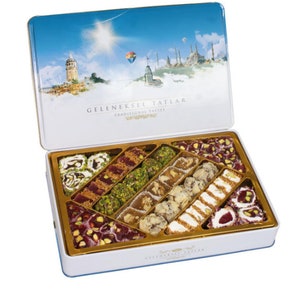 Assorted Turkish Delight - Mixed Turkish Delight Box - Gift Ideas - Sweet Snacks - Lokum Gift Box