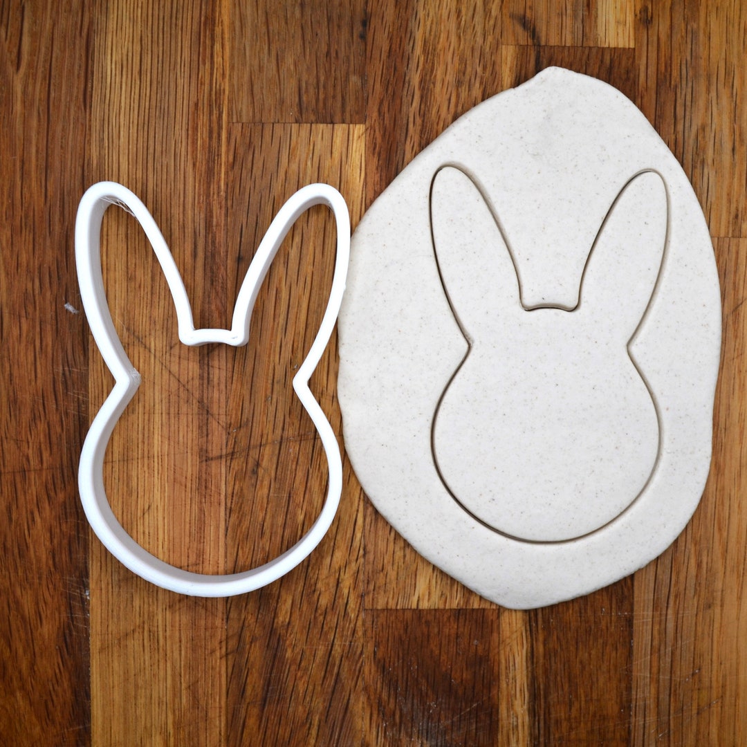 Easter Bunny Rabbit Head Cookie Cutter Easter Fondant Cutter - Etsy