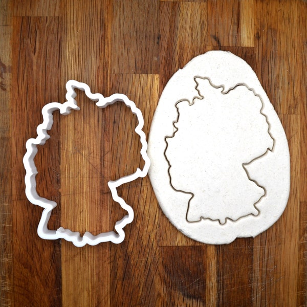 Germany Cookie Cutter Deutschland Country Outline Cookie Cutter Gift German Fondant Clay Cutter