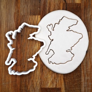 Schottland Cookie Cutter Scottish Country Umriss Fondant Weihnachten Cutter Geschenk