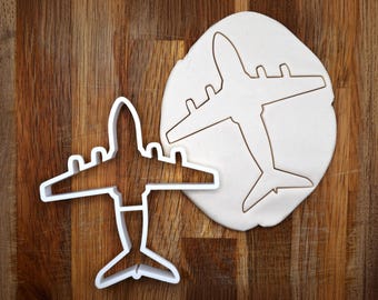 Airbus A400M Atlas Cookie Cutter Military Transport Cargo Plane Royal Air Force Luftwaffe Aircraft Christmas Baking Gift for Pilots