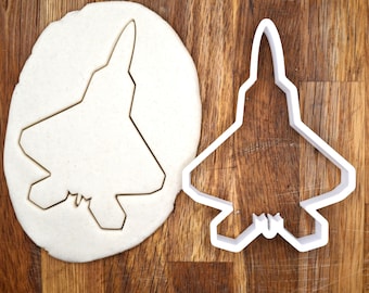 F-22 Raptor Cookie Cutter F22 Fighter Jet USAF Military Air Force Baking Aviation Plane Baking Christmas Cutter Gift for Pilots