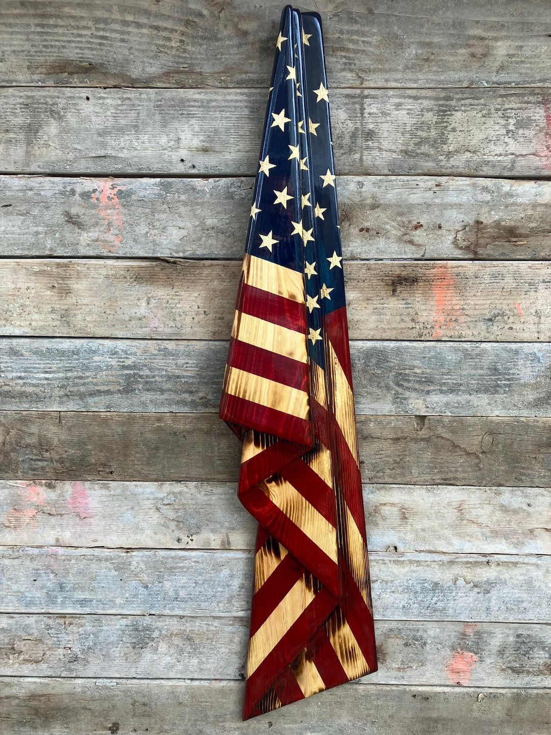 Draped Flag Etsy
