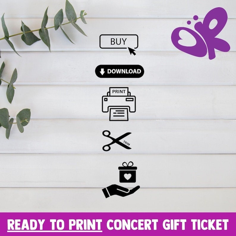 Printable Green Day Ticket the Saviours Tour 2024 Personalized Music
