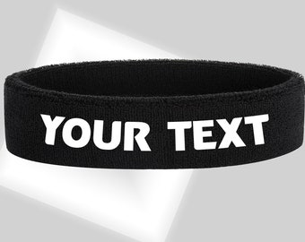Custom Sweat Headbands for Sports, Events, Parties