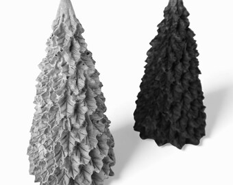 Kuusk - Concrete Christmas Tree | Grey | Anthracite | Christmas | Christmas Table Decoration | Christmas Decoration | Handworkz