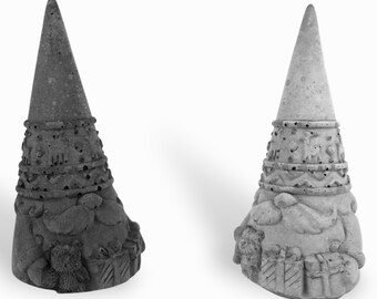 Nils - Concrete Gnome | Garden Gnome | Christmas Decoration | Handworkz