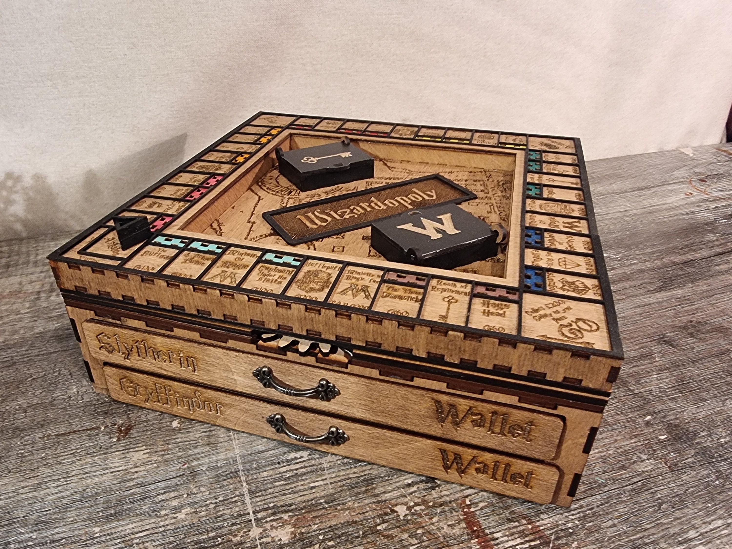 Harrypotter Monopoly Etsy