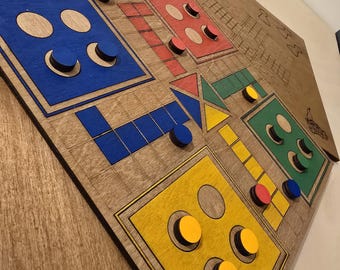 Gioco Ludo in legno