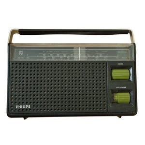 Philips Jenny de Luxe 250 – Modelo 90RL250/22R – Radio portátil vintage – 1975