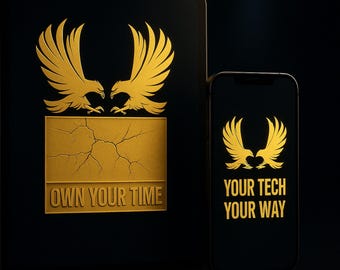 Soporte para teléfono Eagle: Base para iPad y iPhone con impresión 3D (archivo STL)