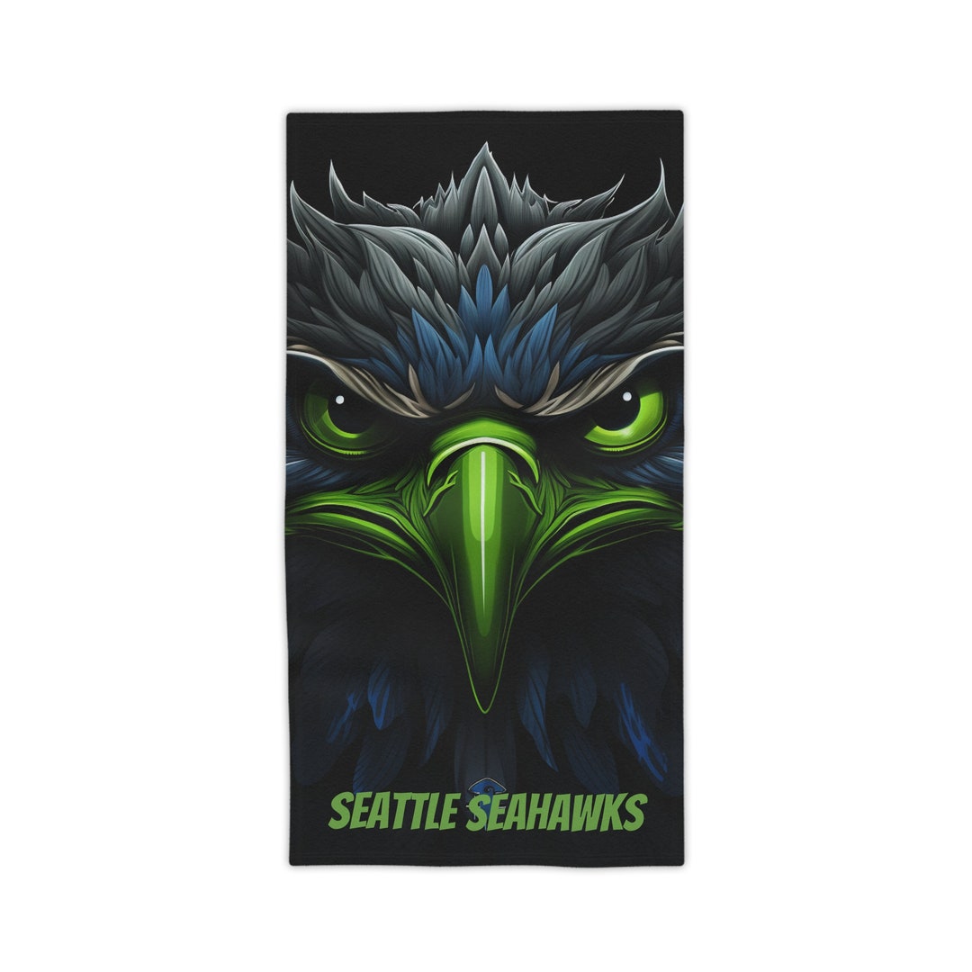 Seattle Seahawks Beach Towels 24 X 44 Etsy