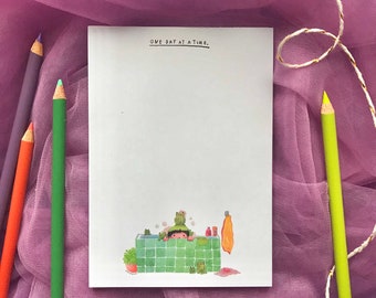 Notepad "one day at a time"