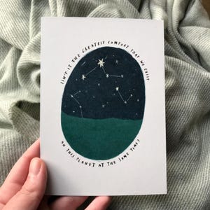 Postcard "the greatest comfort"