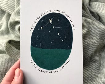 Postcard "the greatest comfort"