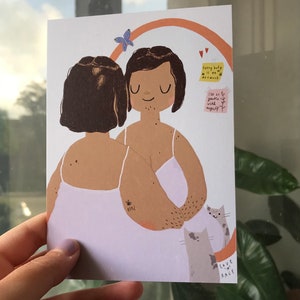 Postcard "self love"