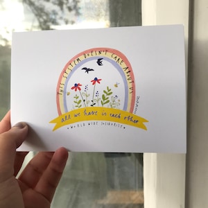 Postcard "all we have"