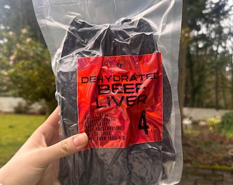 Dehydrated Beef Liver Dog Treats in Bulk Pack, Healthy Treats for your pets, Organic, No preservatives, dog training treats